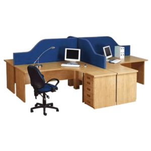 4 Way Econo Clusters & Workstations at Bopa Furniture Store JHB